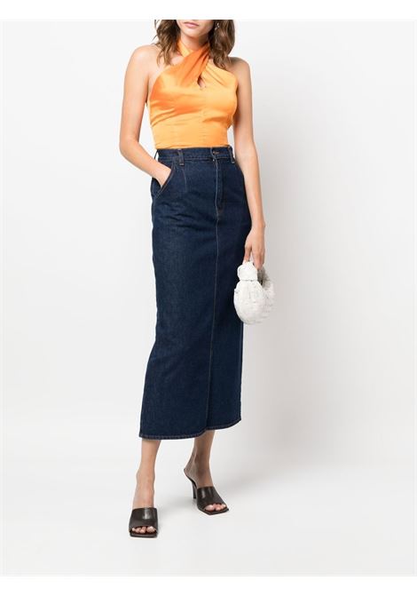 Blue Tima denim midi skirt - MAGDA BUTRYM  women MAGDA BUTRYM | 250722NVY